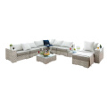 Villa rattan sofa sets wicker corner sofa garden furniture